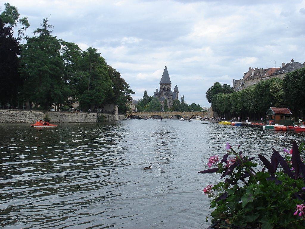 Le Temple Neuf à Metz. ( Lorraine ) by lepat54