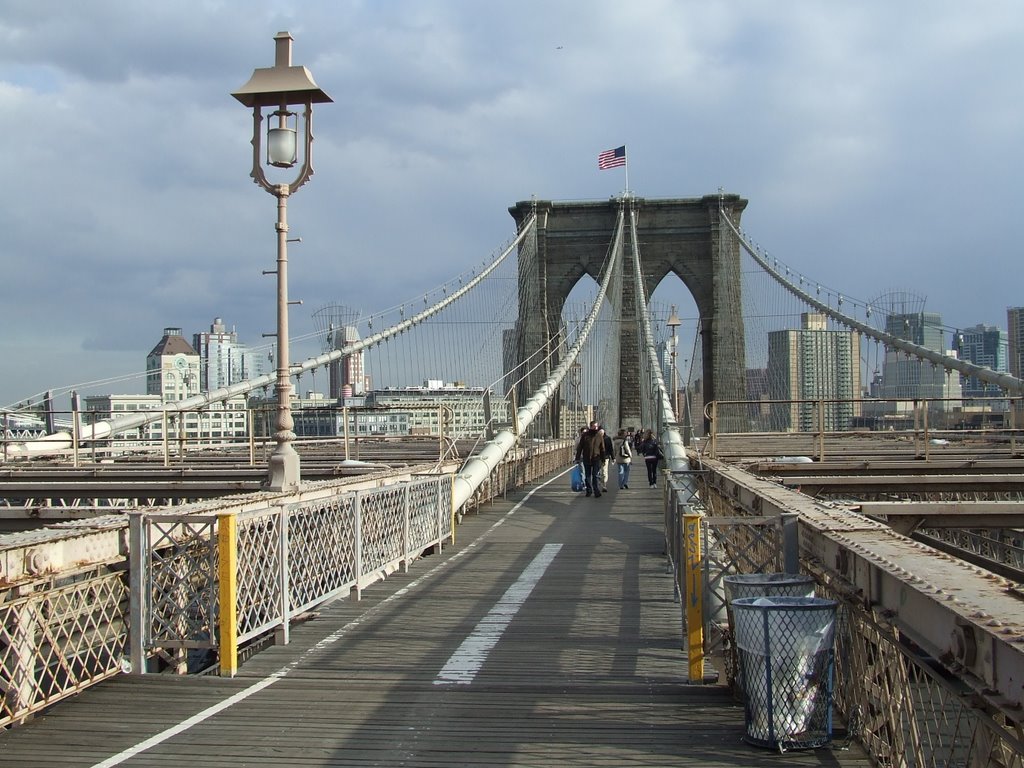 Brooklyn Bridge - 2009/19/02 by Przemek Kanadys