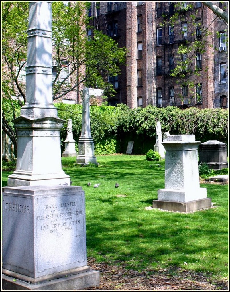 New York City Marble Cemetery - East 2nd Street, NYC - April 2008 by LuciaM