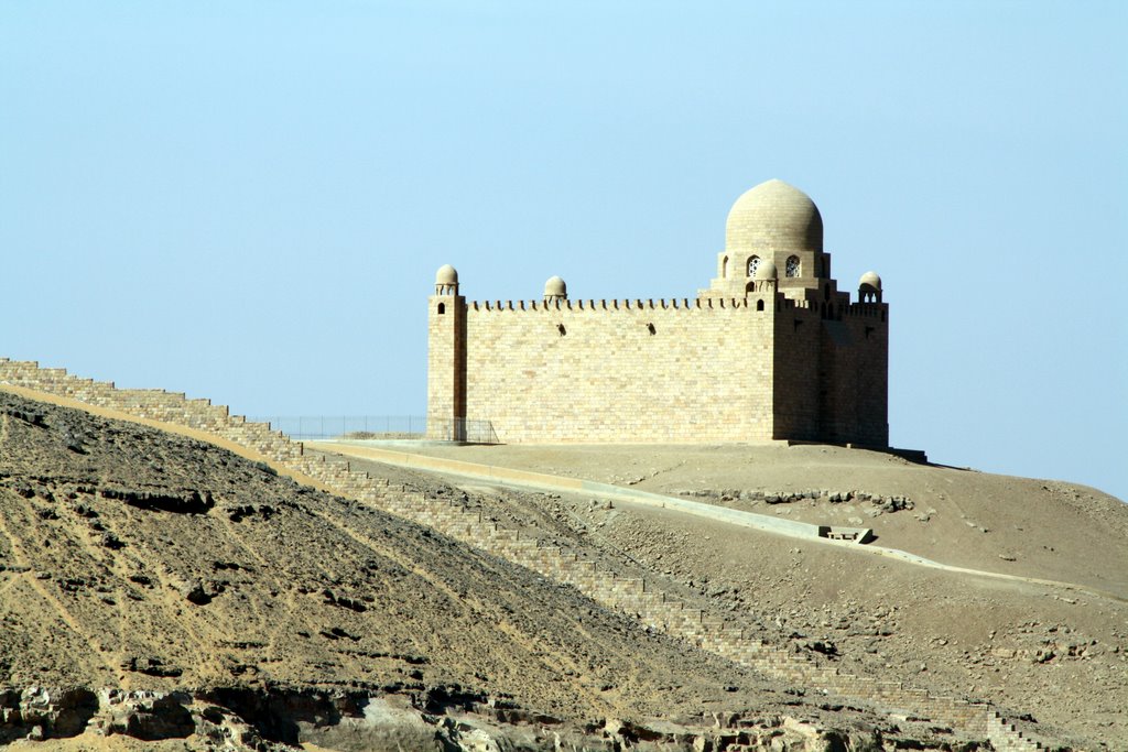 Aga Khan Mausoleum, from Isis Island by Malcolm Bott