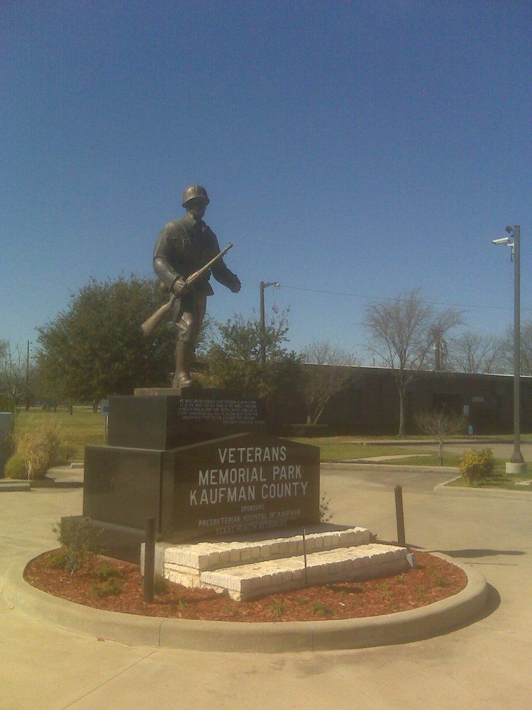 Veterans Memorial, Kaufmann, Texas by Sahasi