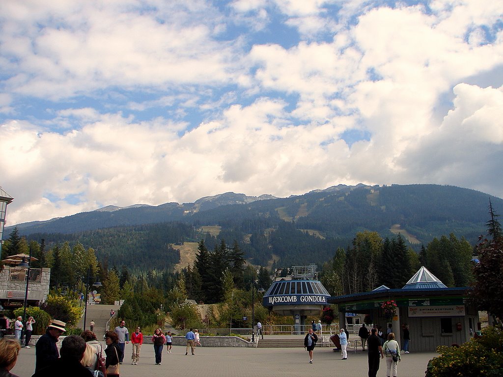 In Whistler Village, BC, Canada by aleksolo