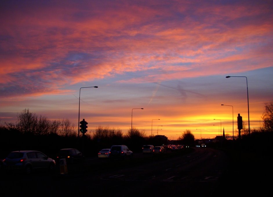 Sunrise on Dublin by Tom Healy