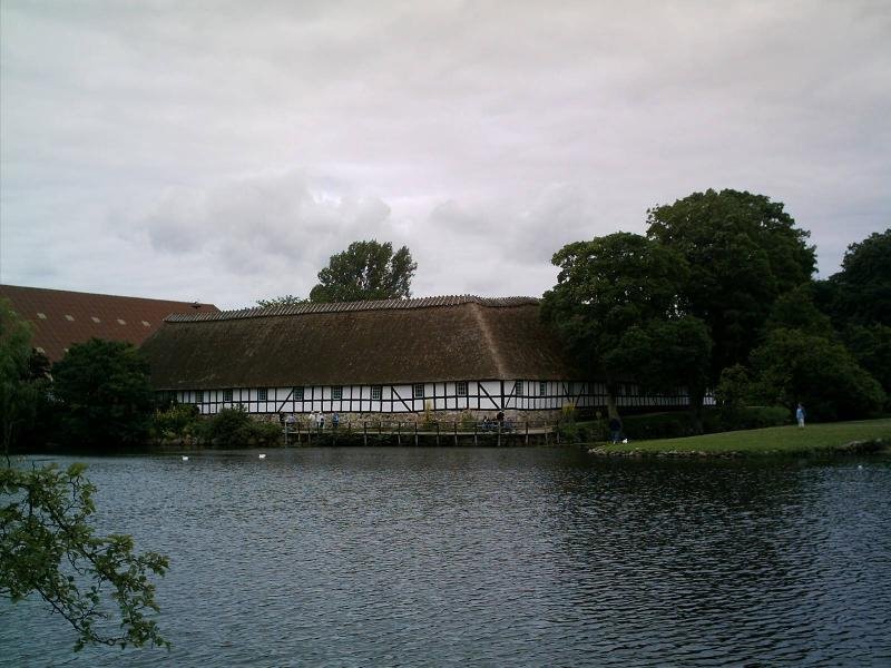 Farm buildings, Egeskov Castle, Denmark by casarosado