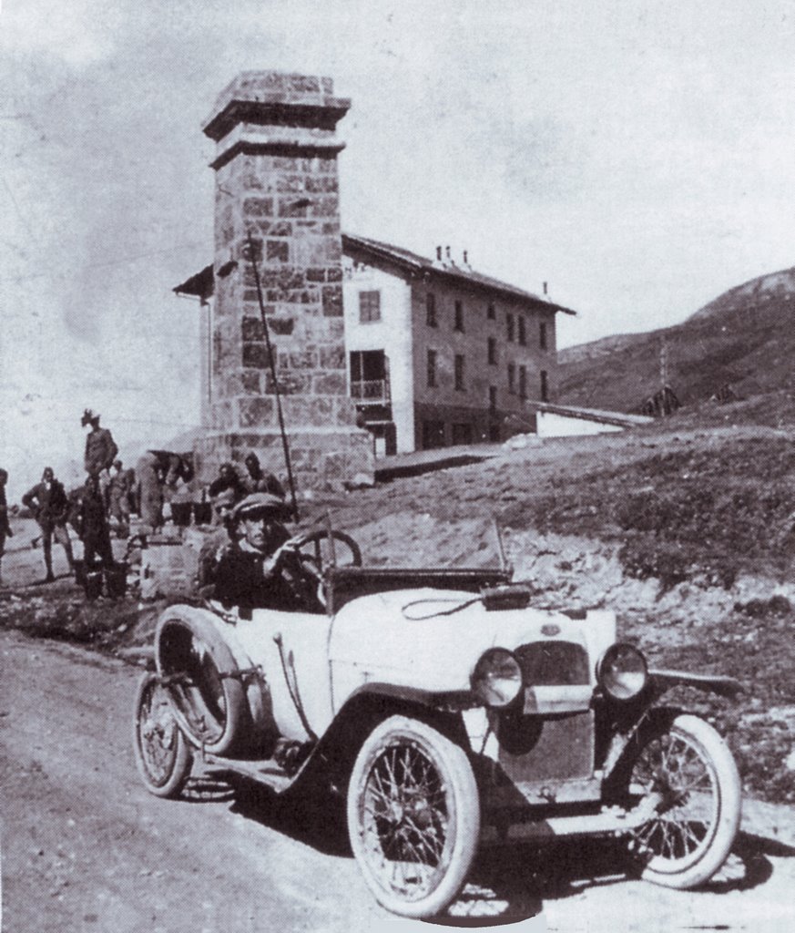 1925 circa, Colle del Sestriere by Giovanni Mirgovi