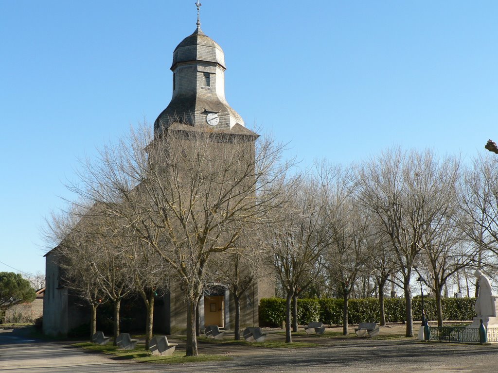 Sarriac-Bigorre church by pjc&co