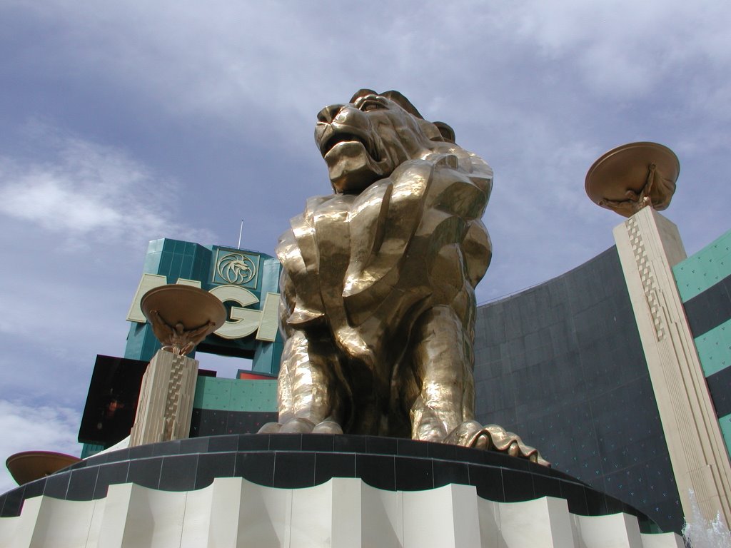 MGM Lion, Las Vegas by jblvmoll