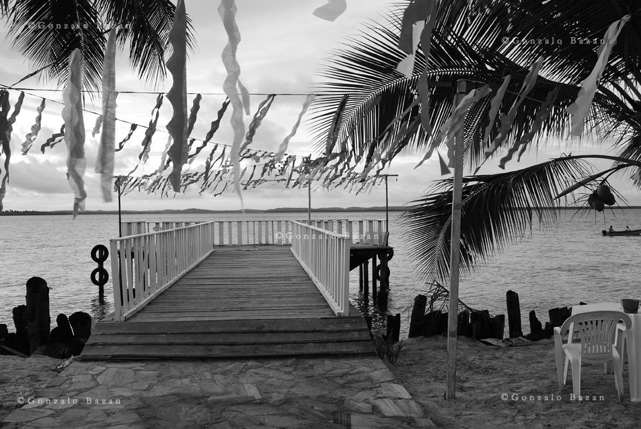 Dock in Mangue Seco, BA by Gonzalo Bazán