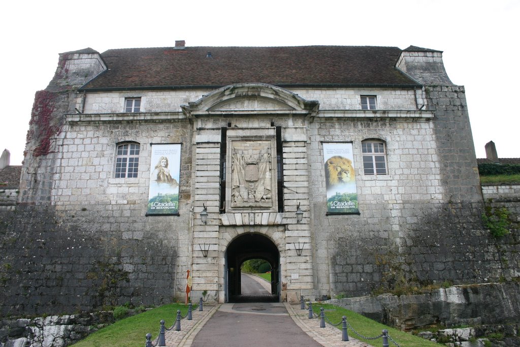 Citadelle de Besançon, Besançon, Doubs, Franche-Comté, France by Hans Sterkendries