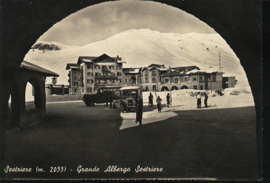 1930's Sestriere by Giovanni Mirgovi