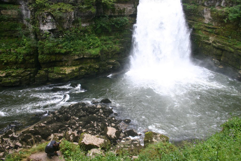 Saut du Doubs, Doubs, Franche-Comté, France by Hans Sterkendries