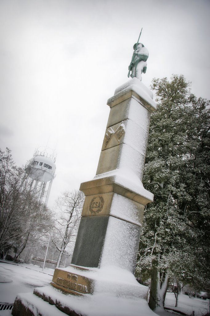 Confederate soldier monument by coleimage