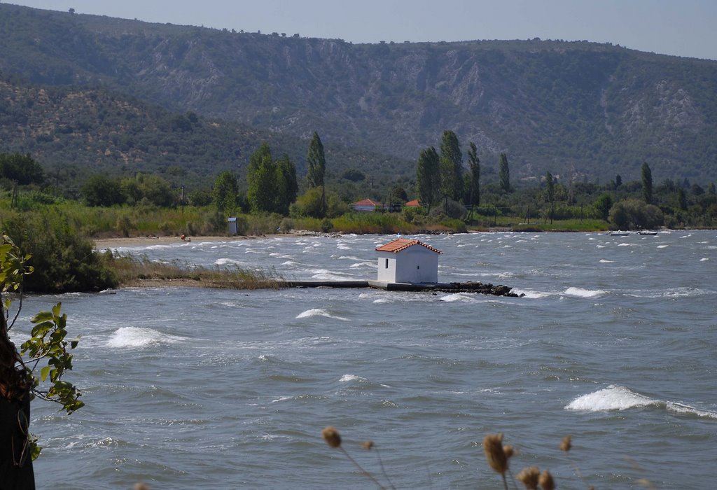 Ο Αη Θαράπης της Γέρας (Πηγαδάκια) - Saint Therapon, Gera's Bay by albiXT