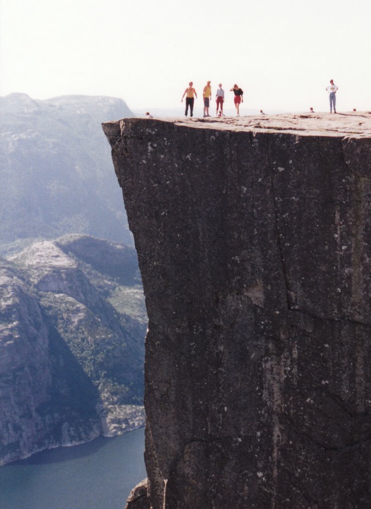 Pulpit Rock- Preikestolen, Norway by Fatima Williamson