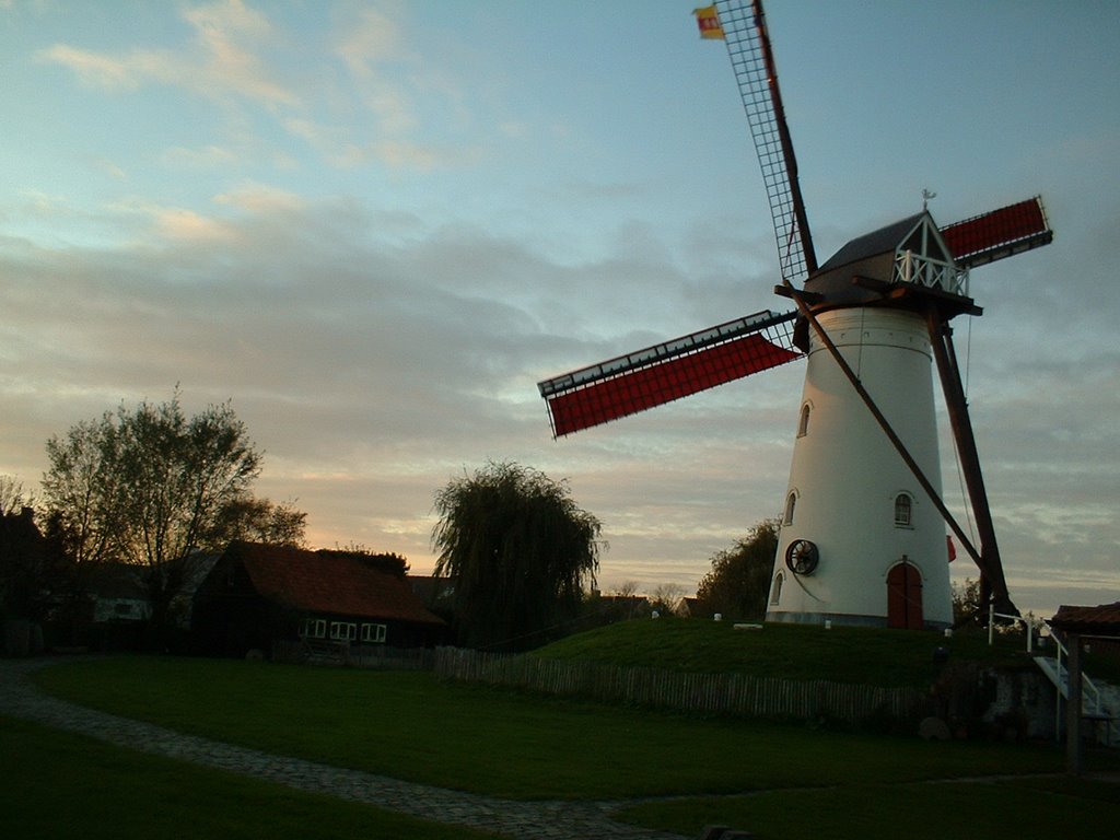 Windmill Ramskapelle by Arthau Pierre-Paul