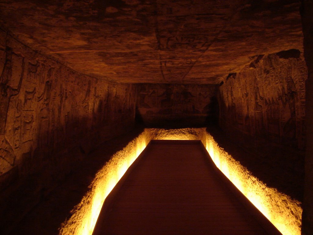 Inside Abu Simbel Temple by Yasser El-Rasoul