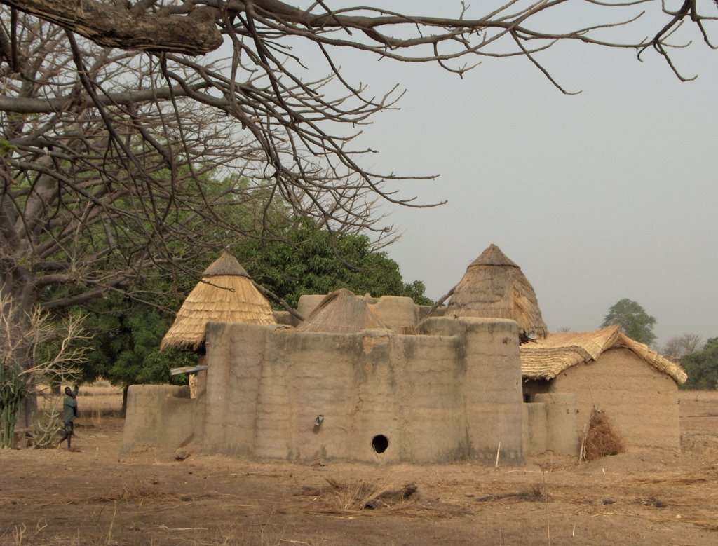 Maison tata, pays Tamberma by emmanuel roques