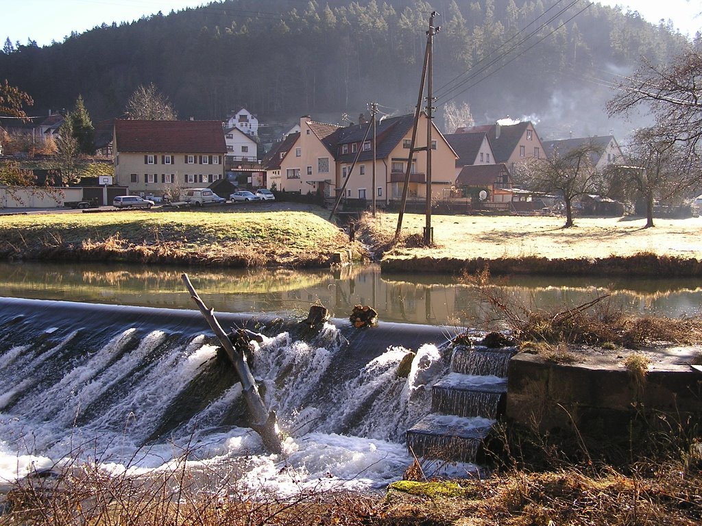 Staustufe Ernstmühl 01 by Wolfgang Hellmich