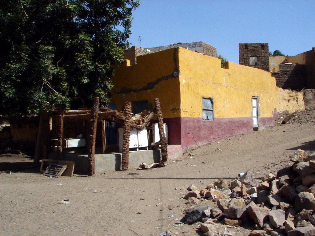 Nubian Houses by Yasser El-Rasoul