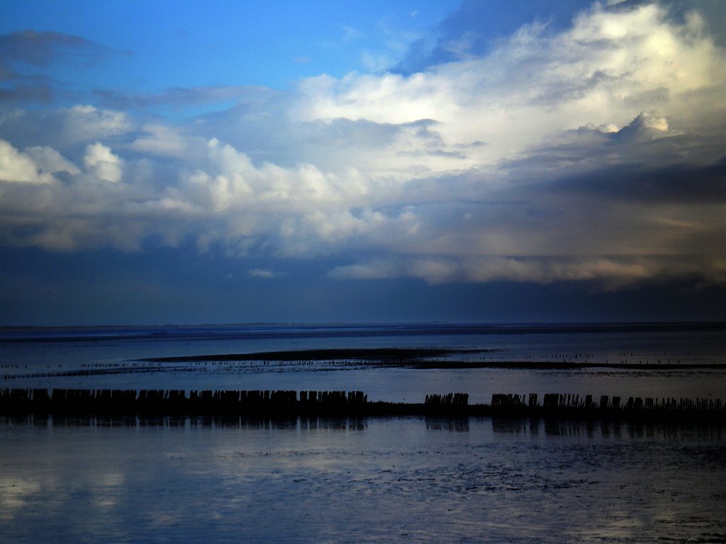 Nubes...mar..."palen" by milagros leonicio