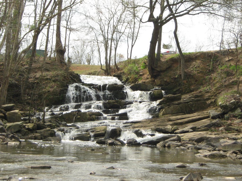 Waterfall, Canal Rd. Augusta, GA,USA by riverdogs