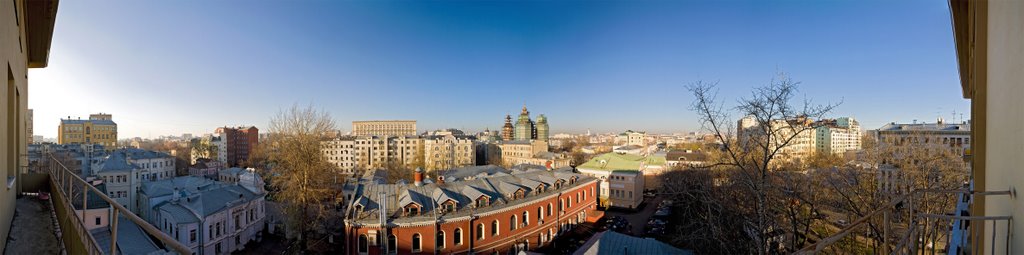 Panorama view from my balcony, 270 degrees actually ;) by Goetz Burggraf