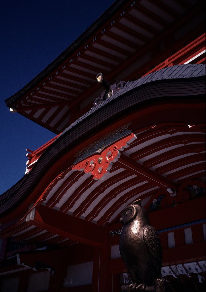 Gate of Sosha Shrine　総社 by Masamichi Honda