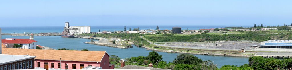 Buffalo River & Harbour East London South Africa by J Roskilly