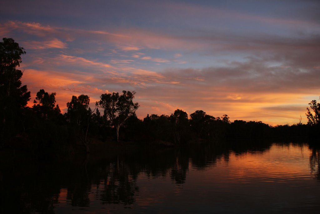 Murray River, east of Mildura by chagen