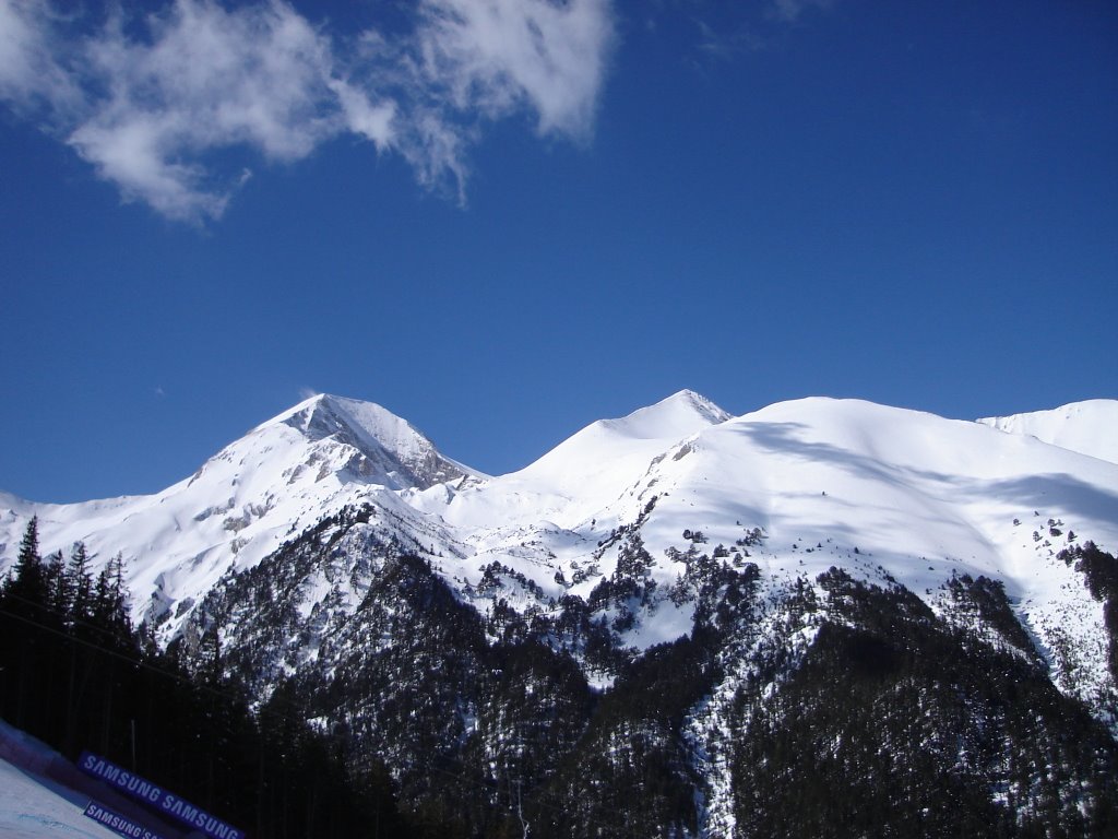 View of m.Vihren 2914m and m.Kutelo 2908m by Ivan Boyadzhiev