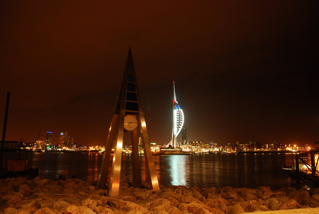 Spinnaker Tower from Gosport by Shaun Jones