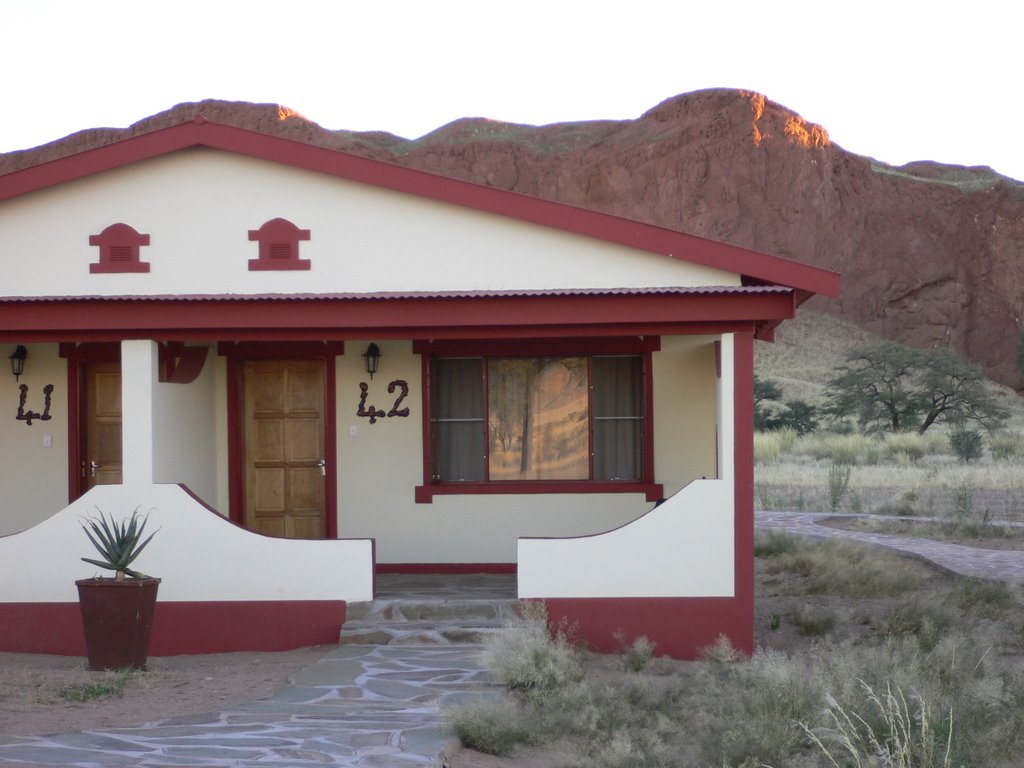 Namib Desert Lodge Bungalow by Alo Feder