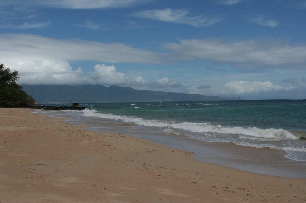 View West from Paia Bay Area by Floyd Stanley