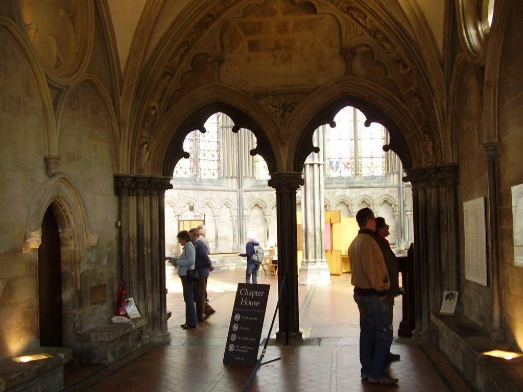 Salisbury Catedral(the place of Magna Carta) by Tóthné Magdi