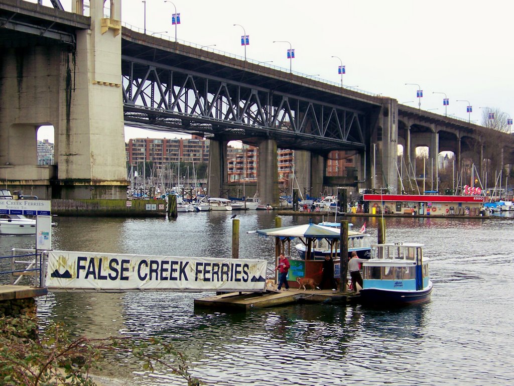 Burrard Street Bridge by GayleO