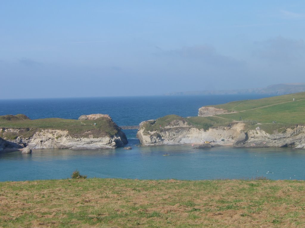 Bridge at porth island by gixxergirl