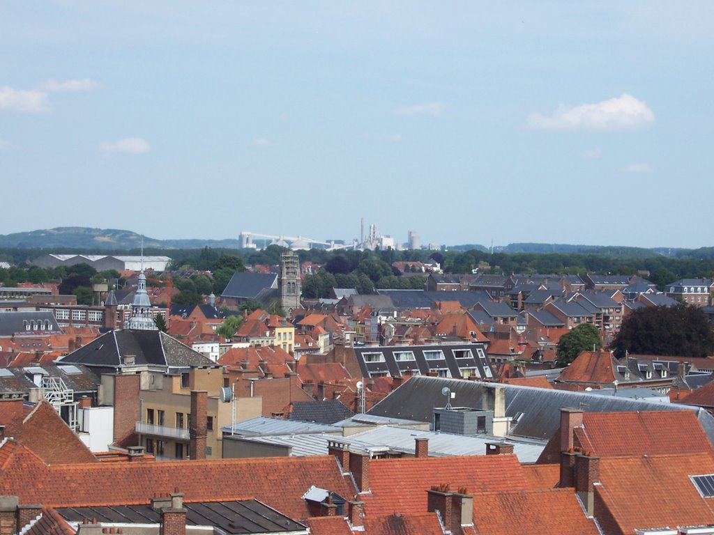 (BRU) View from Beffroi - Tournai 5 by brujita9