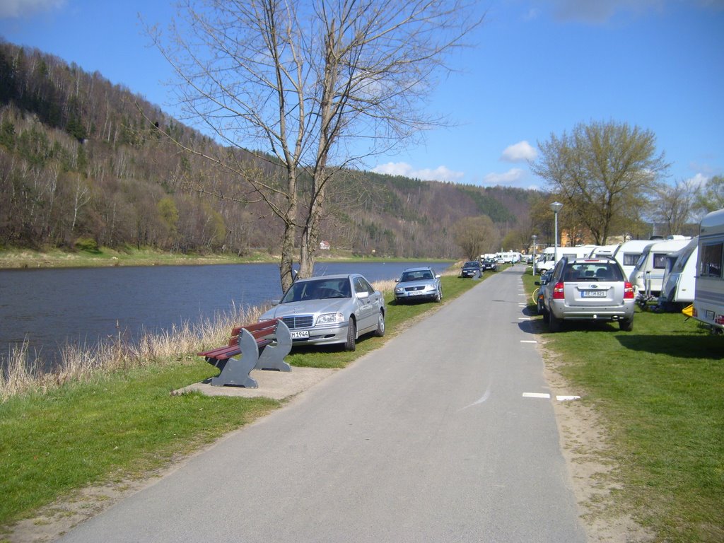 An der Elbe by Karl-Heinz Böhm