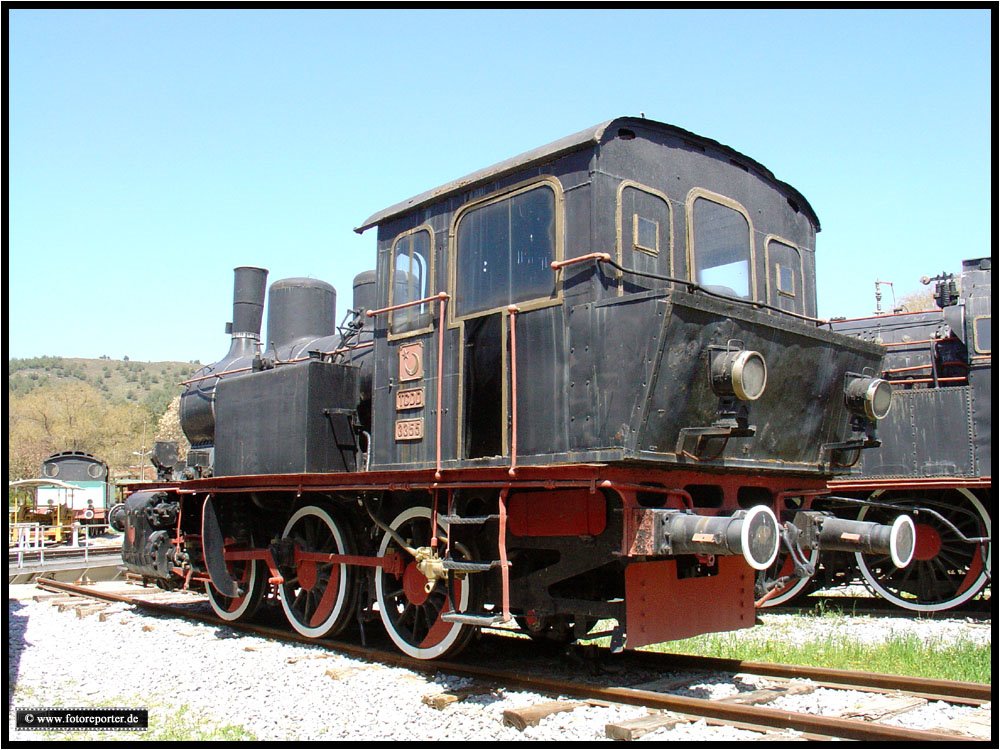 TCDD 3055 - Maffei 1912 - Eisenbahnmuseum Çamlık Türkei - railway museum Camlik Turkey by fotoreporter.de