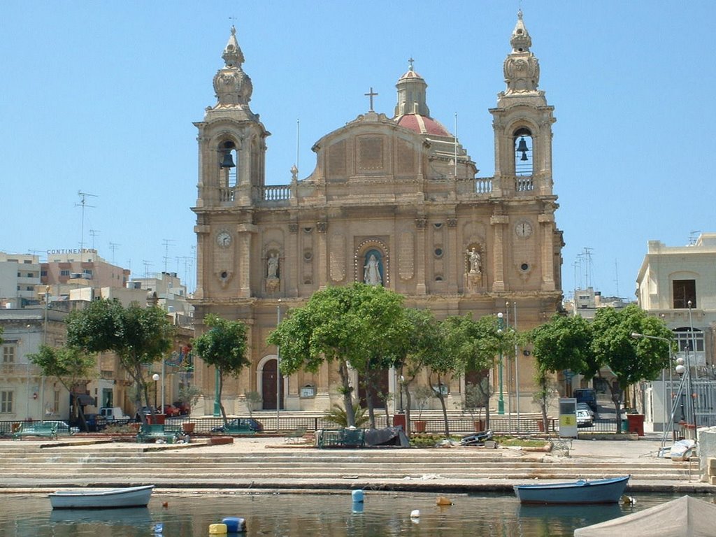 Msida Parish Church by steventilly