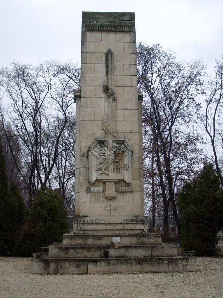 1914-18 Izarelita memorial by Söndör