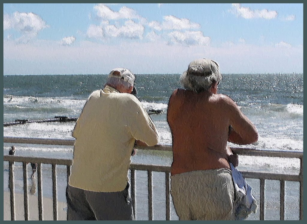 Looking Out to Sea by William Whitney