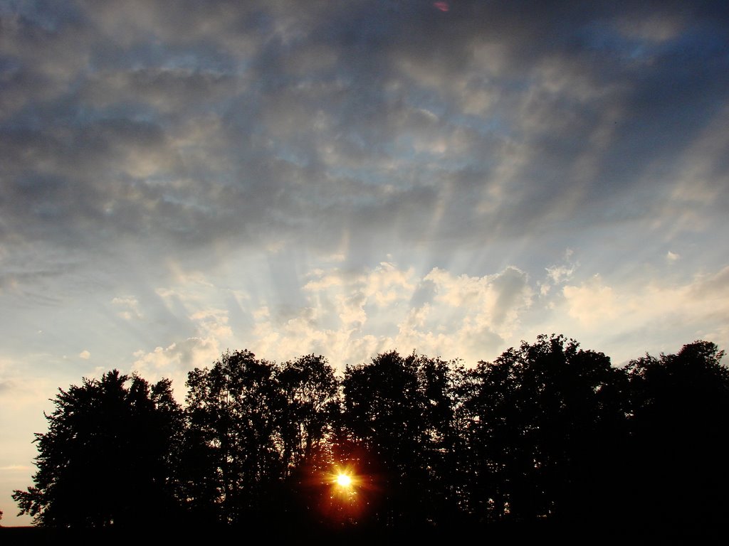 Sonnenuntergang in Wolfhausen by bluebell7760