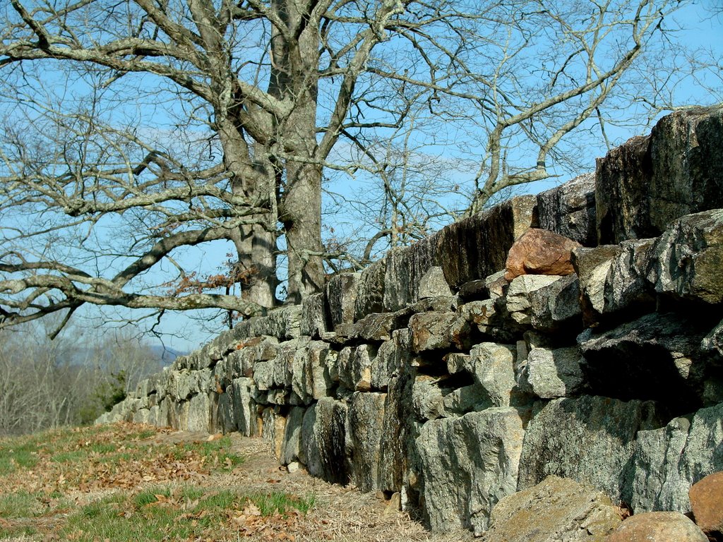 Wall of stone ... © All Rights Reserved by Jean Gregory Evans