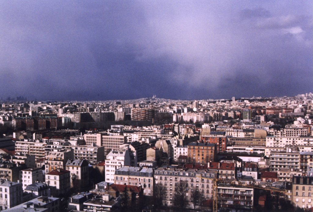 View Towards The Northern Part Of Paris by d4nn7b