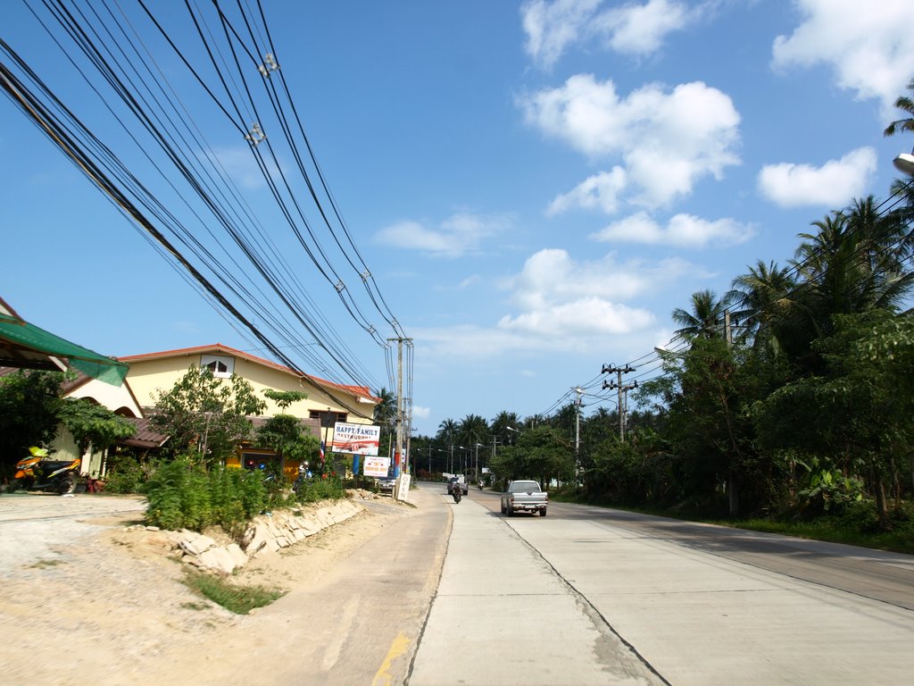 On the road in Ko Samui (02/2009) by Nils Wanner