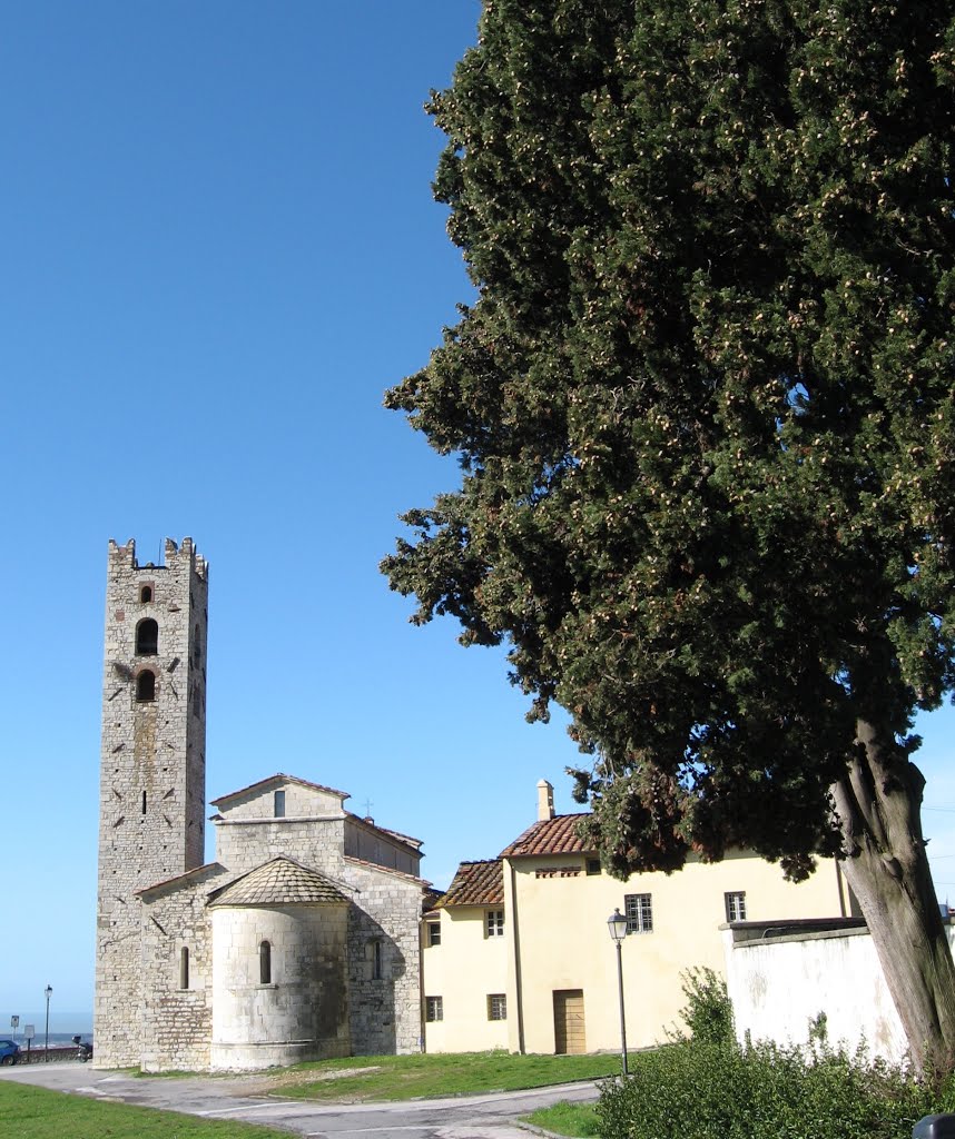 Chiesa San Pantaleone, cipresso by kriszta13