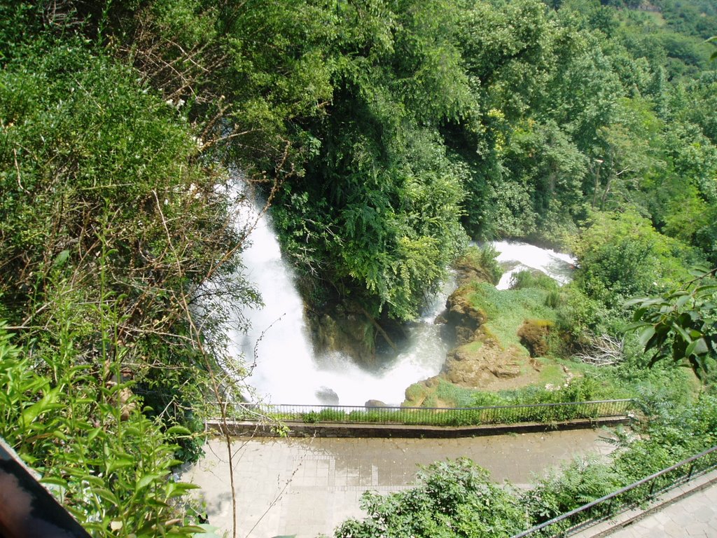 Waterfall edessa by fanis papastoikou