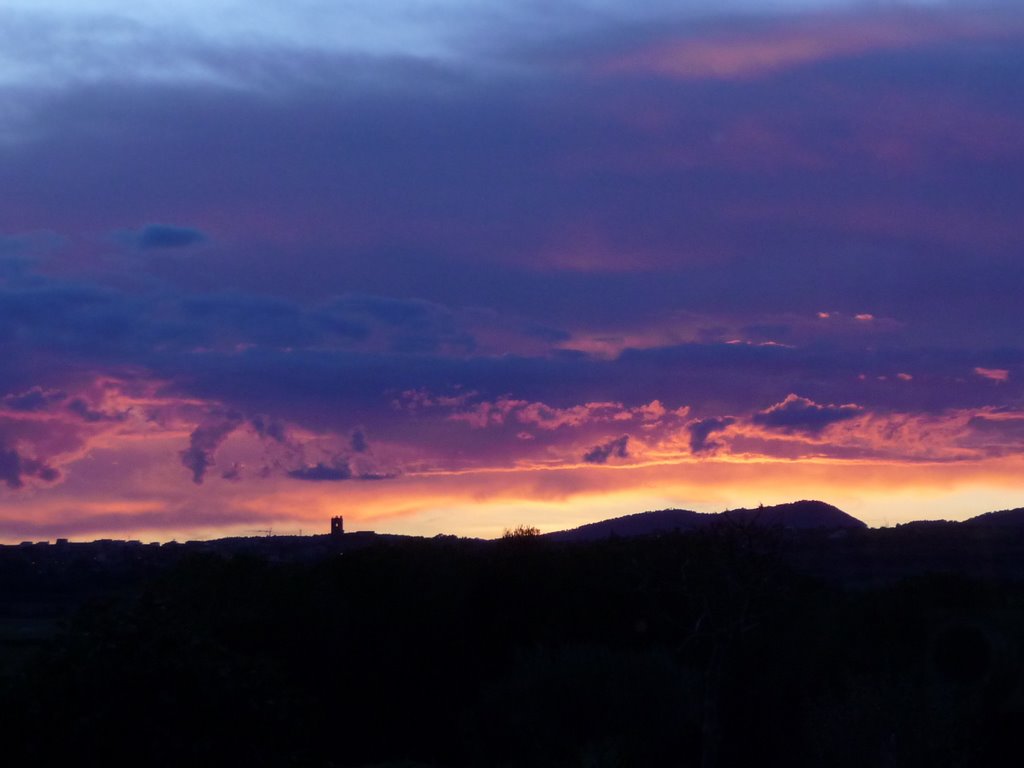 Sunset over Lladó by Bart Bekaert