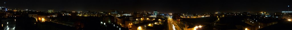 Dublin night 360 from Caple Building by Kyle Mulligan